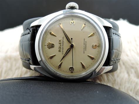 rolex ref 6580|1954 Rolex Oyster Perpetual Ref. 6580 Vintage Mens Automatic .